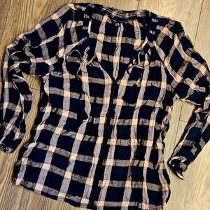 American Eagle plaid top